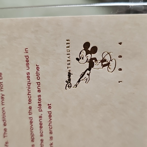 Disney Snow White and The Wicked Witch Limited Edition Engraved Etching NIB COA - Picture 8 of 11